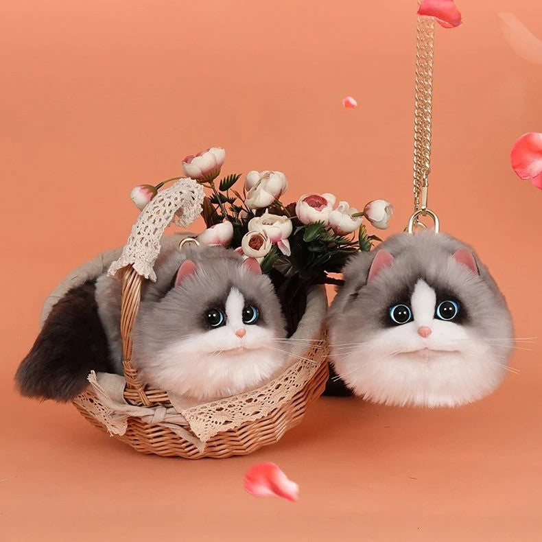 Realistic 3D Kitty Purse